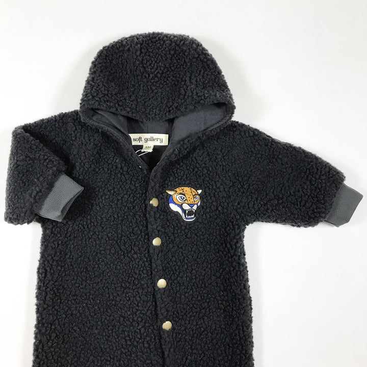 Soft Gallery dark grey teddy overall Second Season 6M