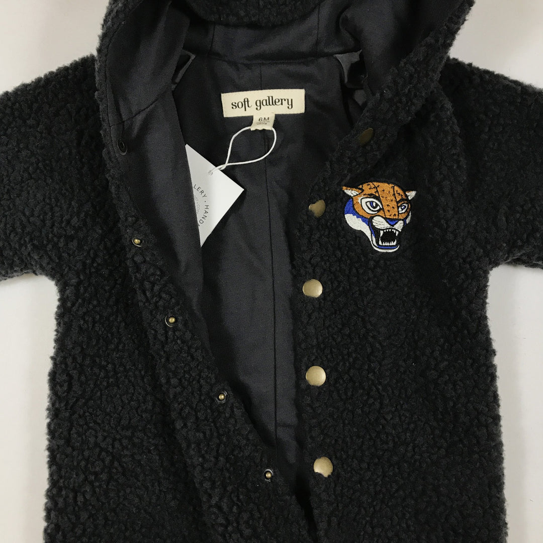 Soft Gallery dark grey teddy overall Second Season 6M
