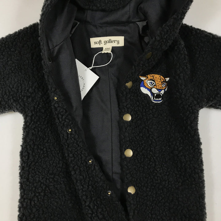 Soft Gallery dark grey teddy overall Second Season 6M