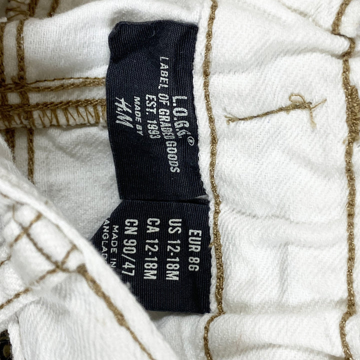 H&M white jeans 86
