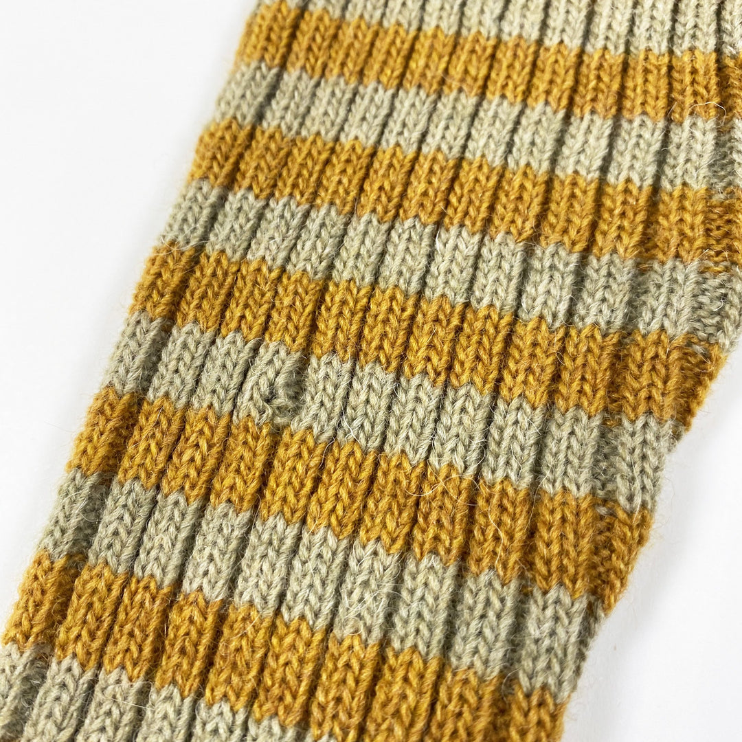 Bobo Choses amber striped knit leggings Second Season 3-6M