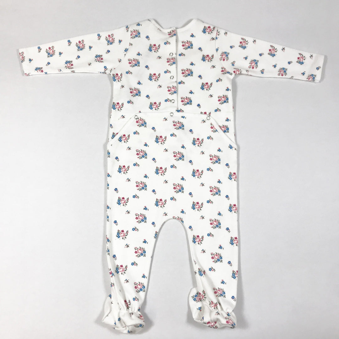 Bonton ecru flower print long-sleeved pyjamas Second Season diff. sizes