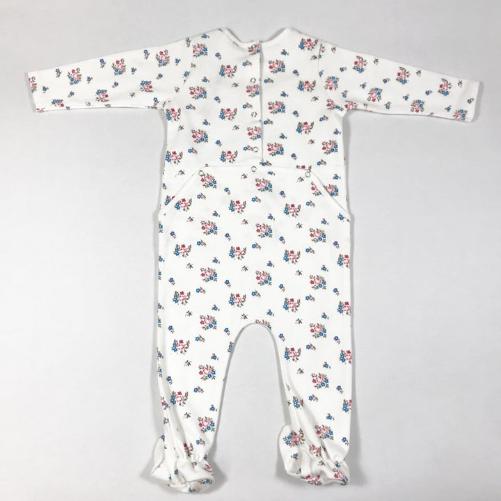 Bonton ecru flower print long-sleeved pyjamas Second Season diff. sizes