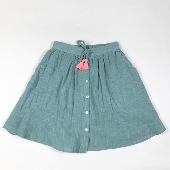 Bonheur du Jour mint muslin skirt Second Season 8Y