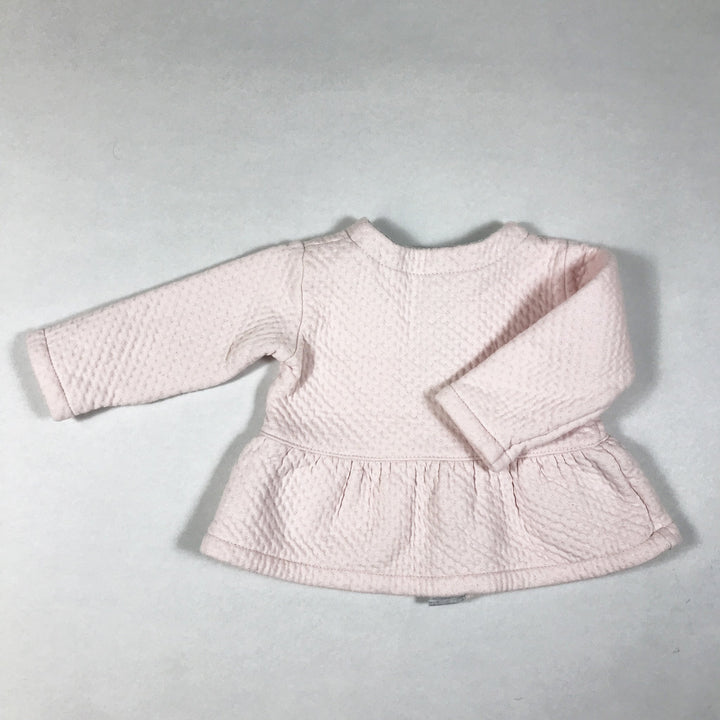 Livly pink quilted jacket 3-6M