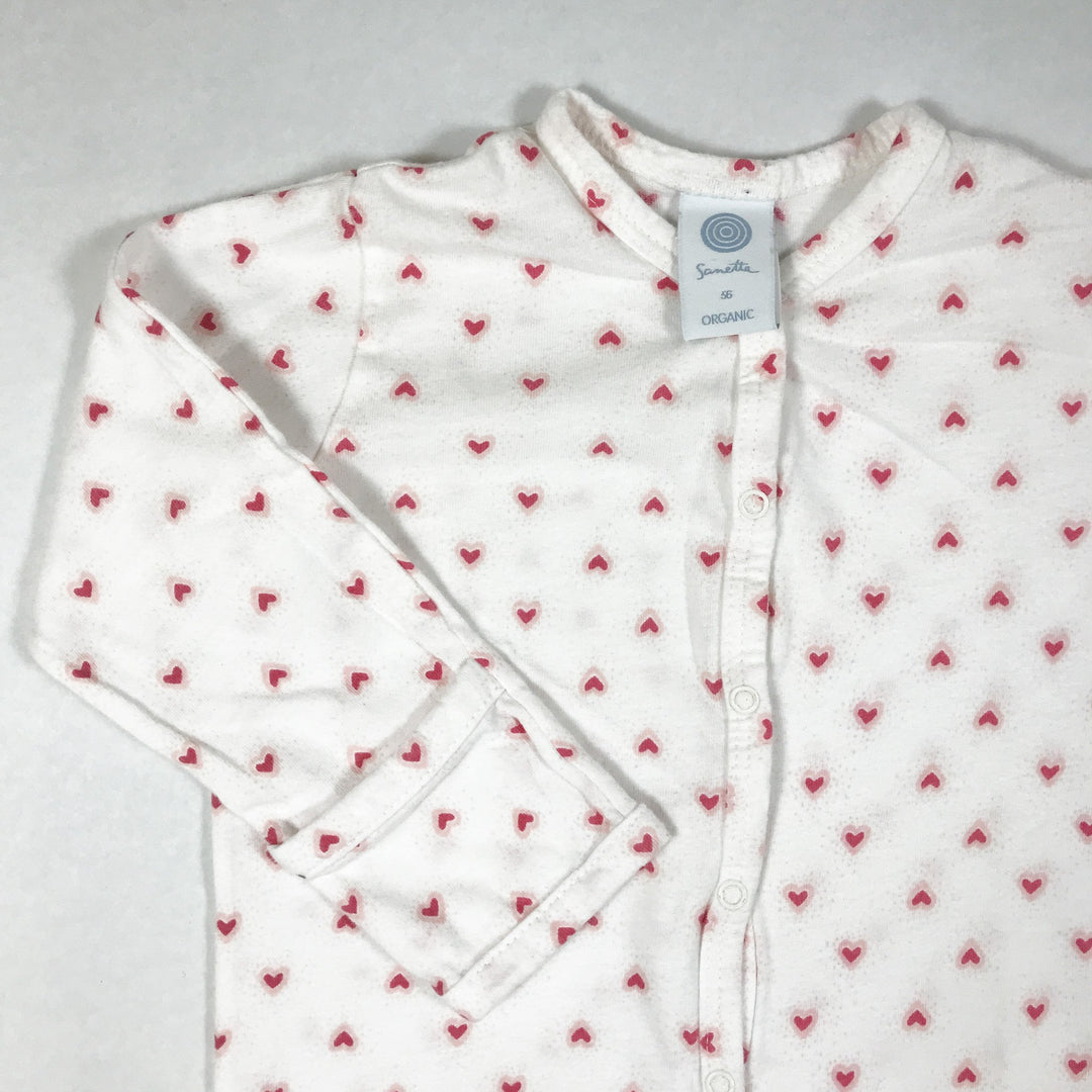Sanetta heart print pyjamas 50-56
