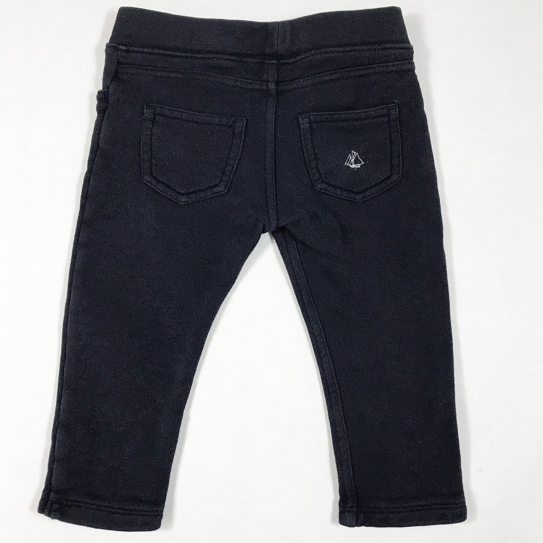 Petit Bateau blaue Jogginghose 12M/74