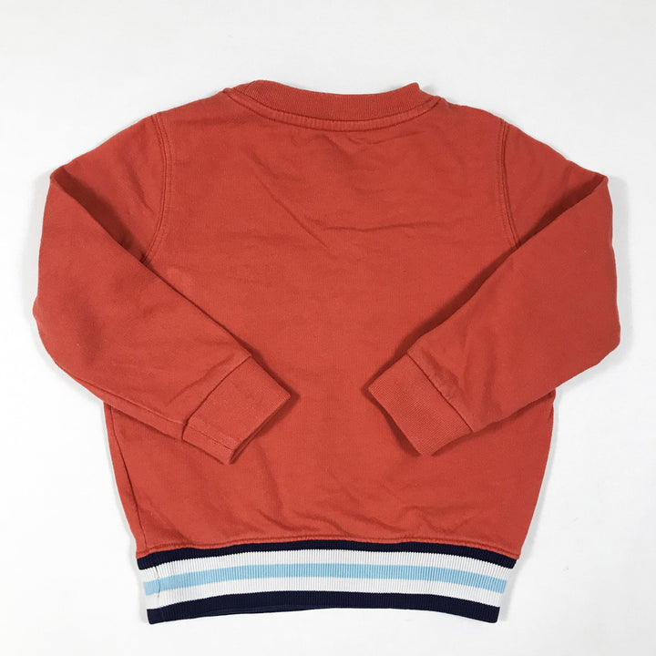 Hackett red Hackett stitching sweatshirt 2Y