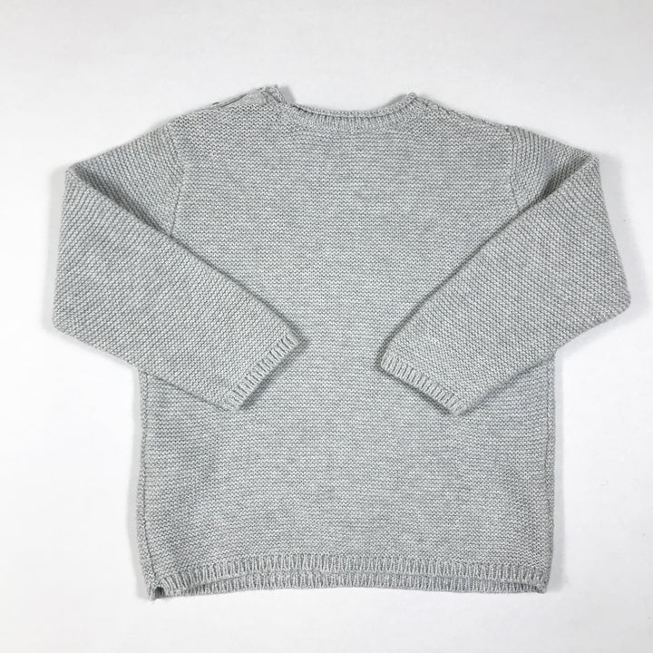 Zara grey knitted jumper 12-18M