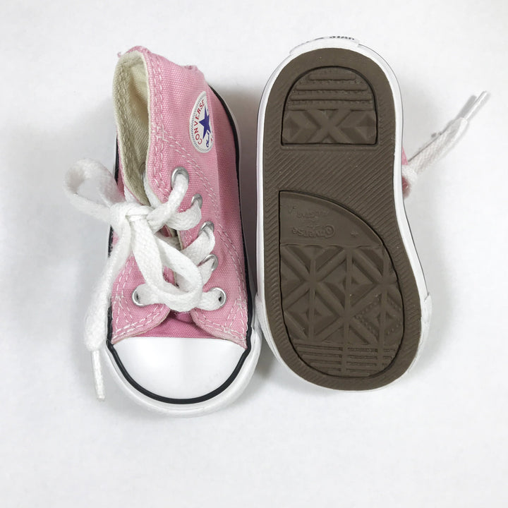 Converse pink high-top converse