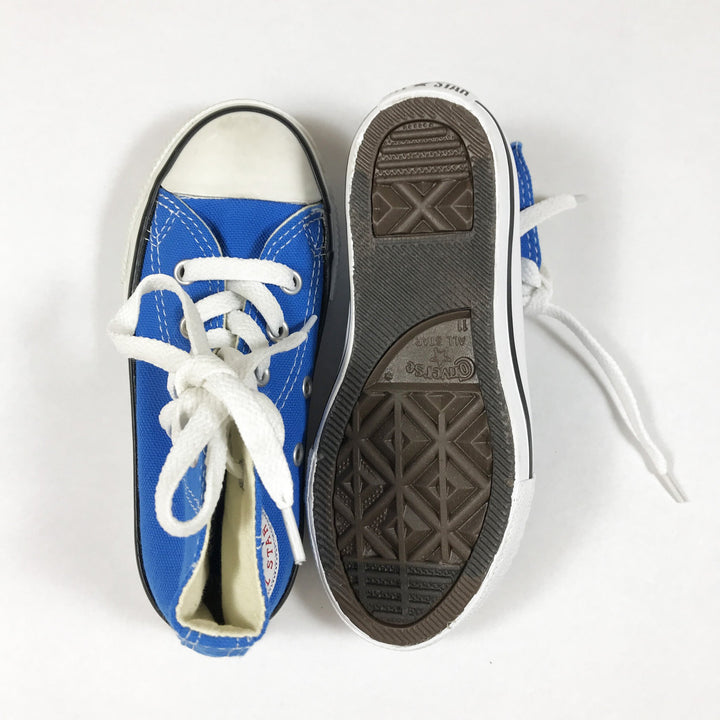 Converse blue high-top converse