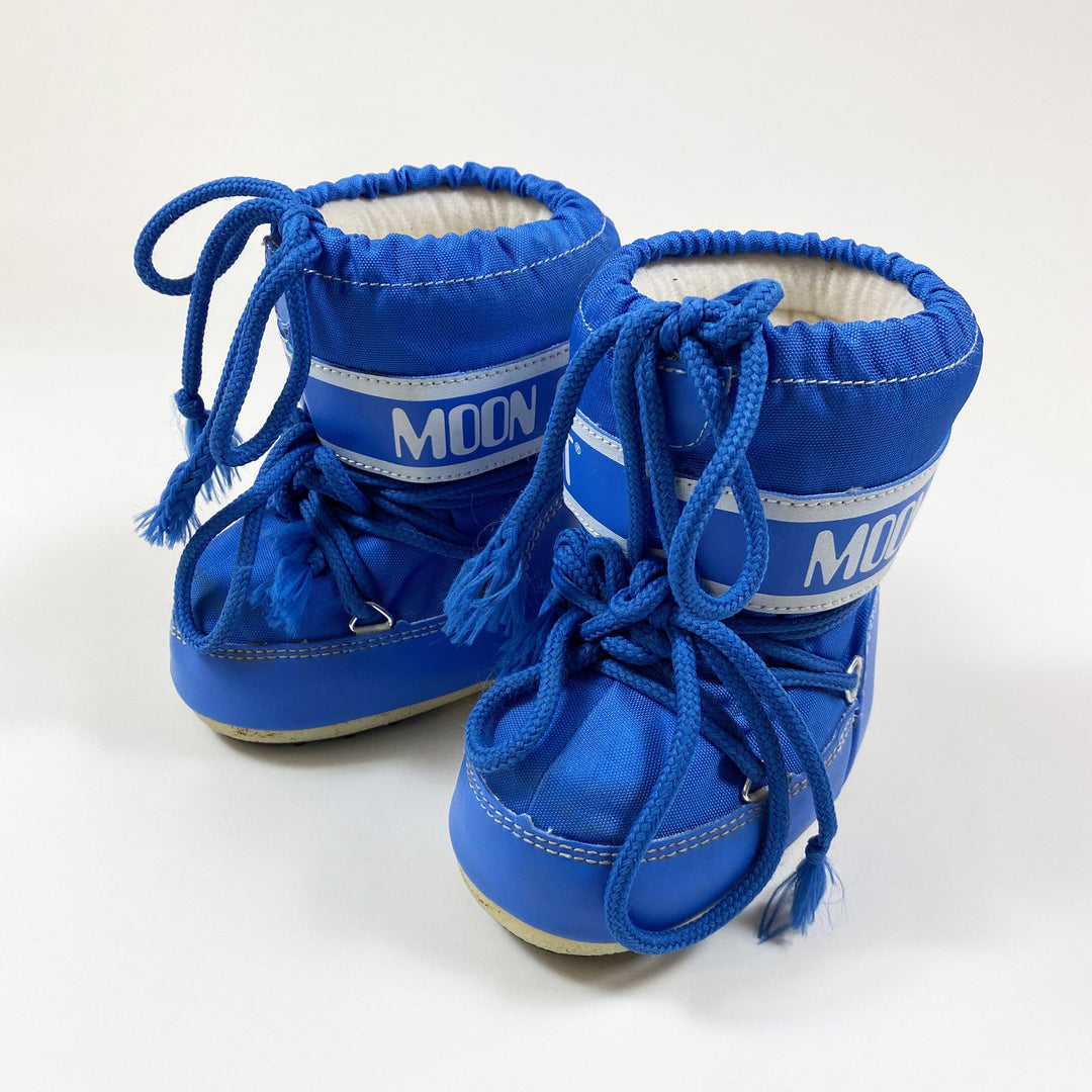 Moon Boot blue the original Moon Boot 19/22