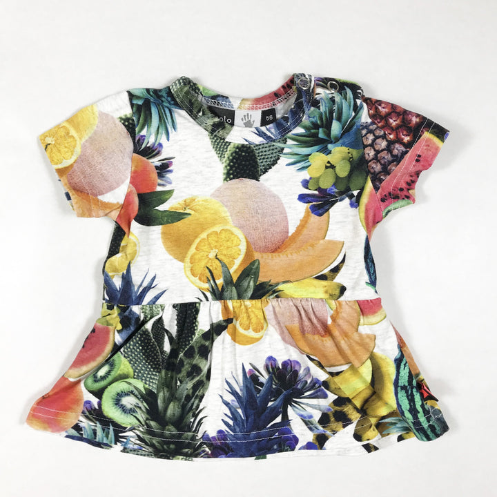 Molo fruit print short-sleeved tunic 56