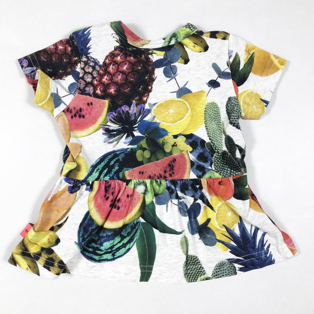 Molo fruit print short-sleeved tunic 56
