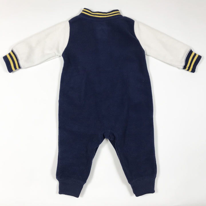 Carter's navy fleece all-stars pyjamas 3M