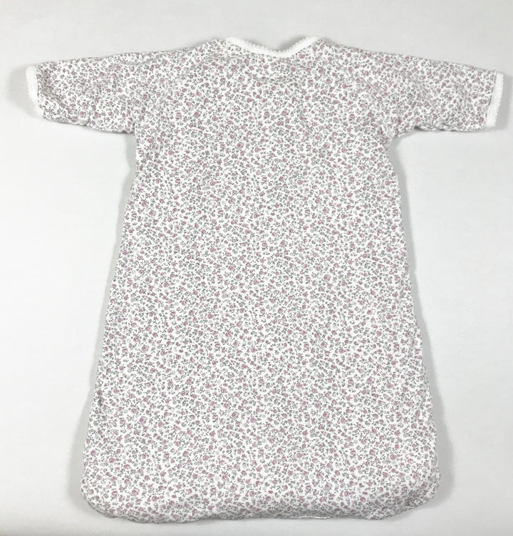 Zara floral long-sleeved sleeping bag 0-3M/50cm