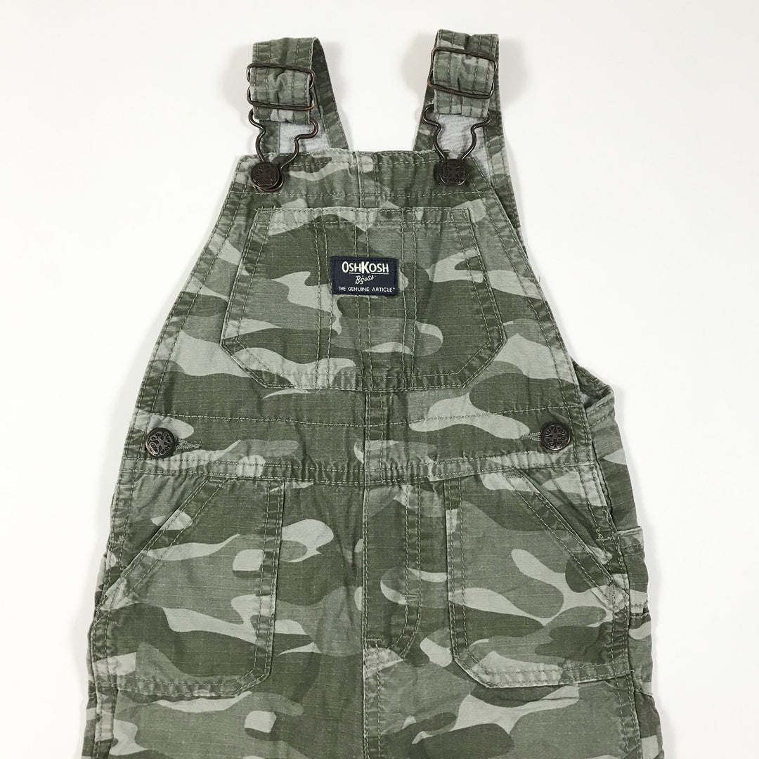 Oshkosh B'gosh camouflage dungarees 12-18M