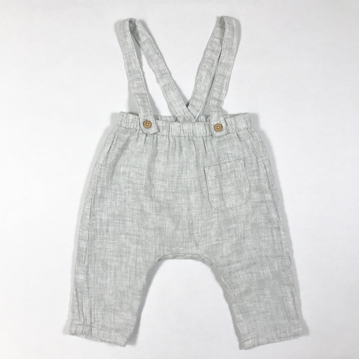 Zara grey trousers with braces 3-6M/68