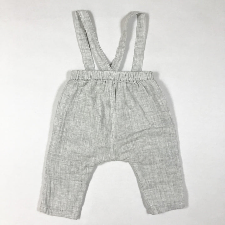 Zara grey trousers with braces 3-6M/68
