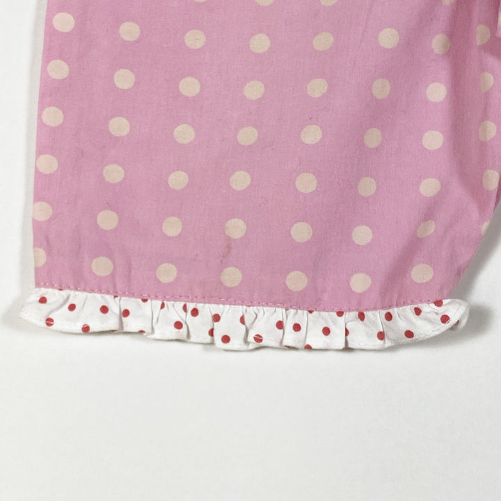 Turquaz pink polka dot pyjama set 9-12M