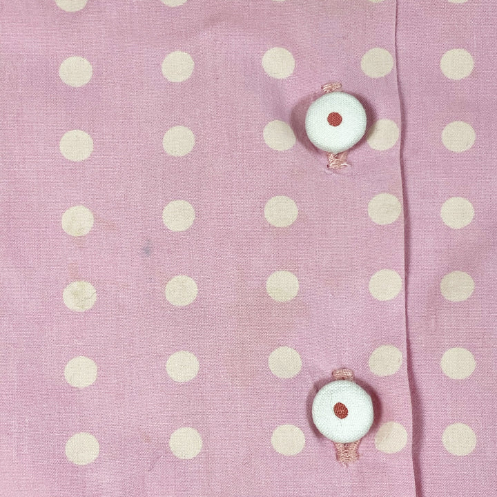 Turquaz pink polka dot pyjama set 9-12M