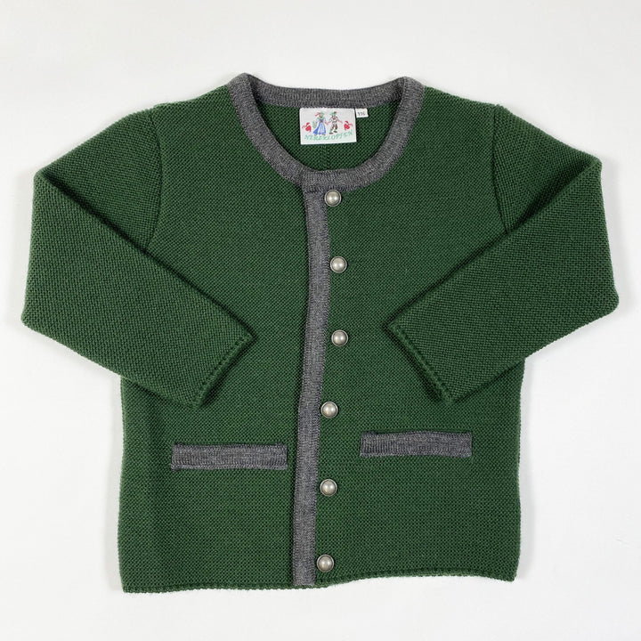 Herzklopfen bottle green trachten jacket 116