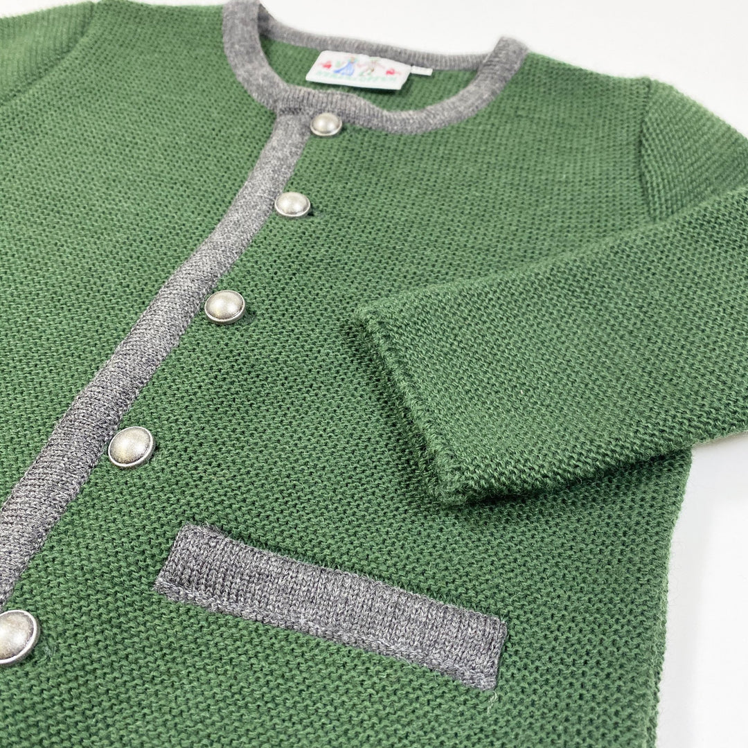 Herzklopfen bottle green trachten jacket 116