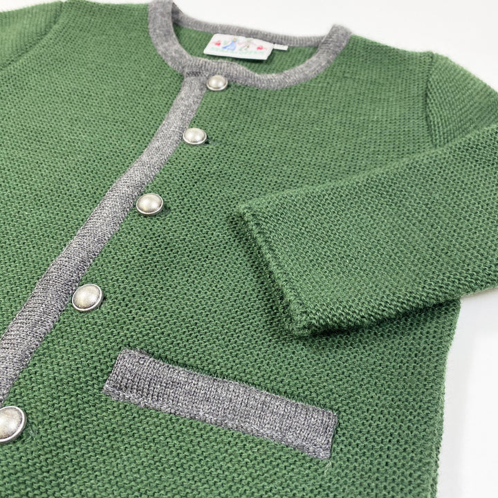 Herzklopfen bottle green trachten jacket 116