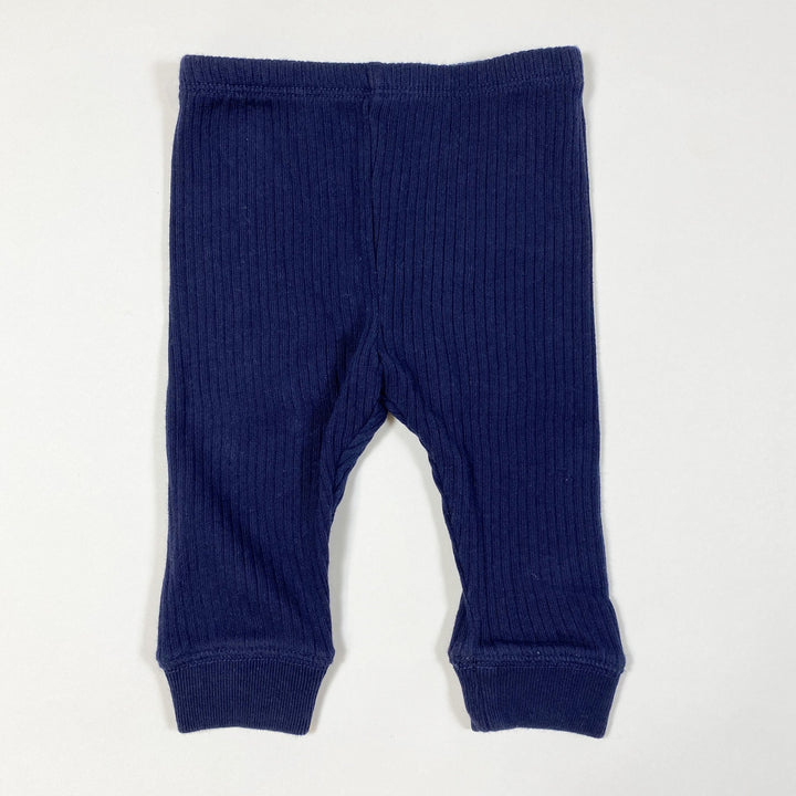 Ralph Lauren navy ribbed leggings 6M