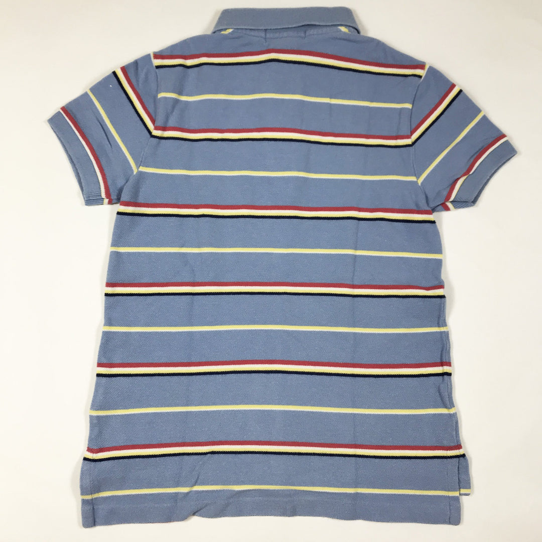 Ralph Lauren light blue striped short-sleeved polo shirt 5Y