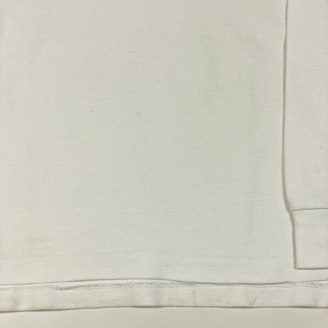 Ralph Lauren weisses Langarm-Poloshirt 5Y