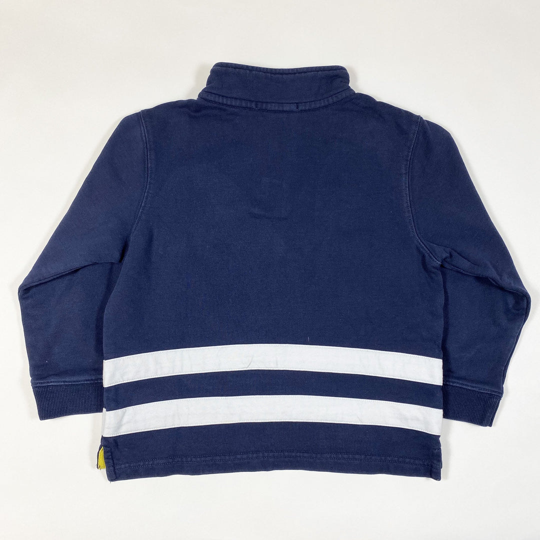 Janie and Jack blue long-sleeved rugby shirt 4Y