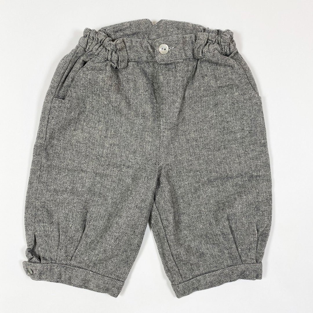 Cyrillus grey flannel trousers 18M/81