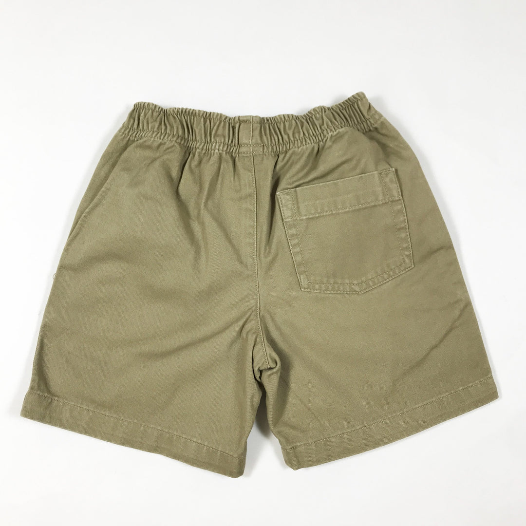 Ralph Lauren beige elastic waist chino shorts 2Y