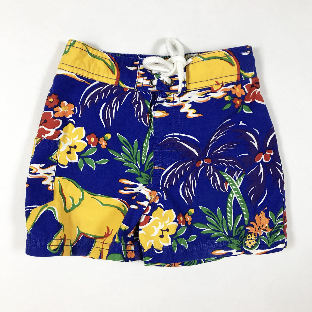 Ralph Lauren bermuda print swim shorts 12M