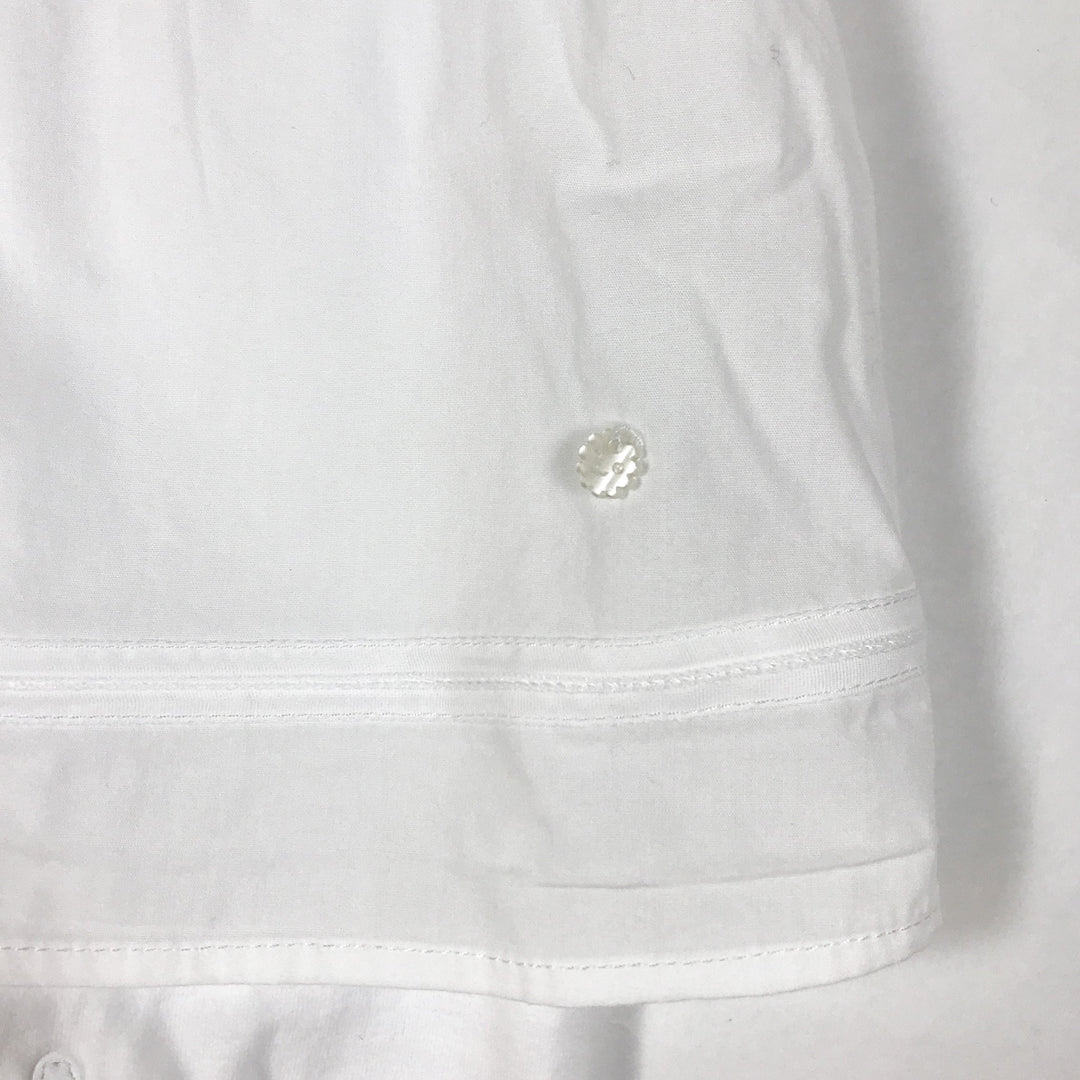 Patachou white one-piece with embroidered collar 3M/62