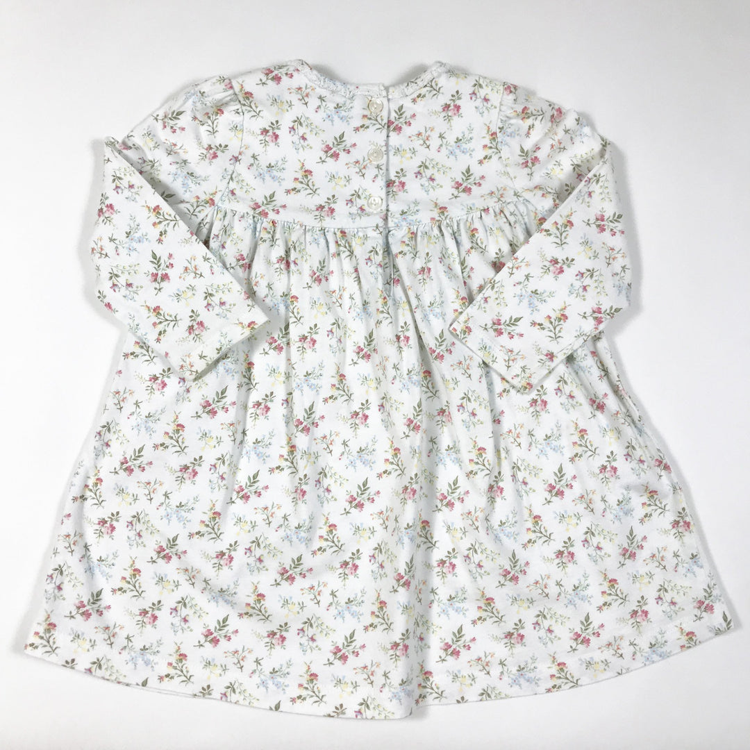 Ralph Lauren ecru floral print long-sleeved tunic dress 9M