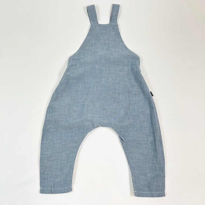 Monkind blaue Latzhosen 6-12M