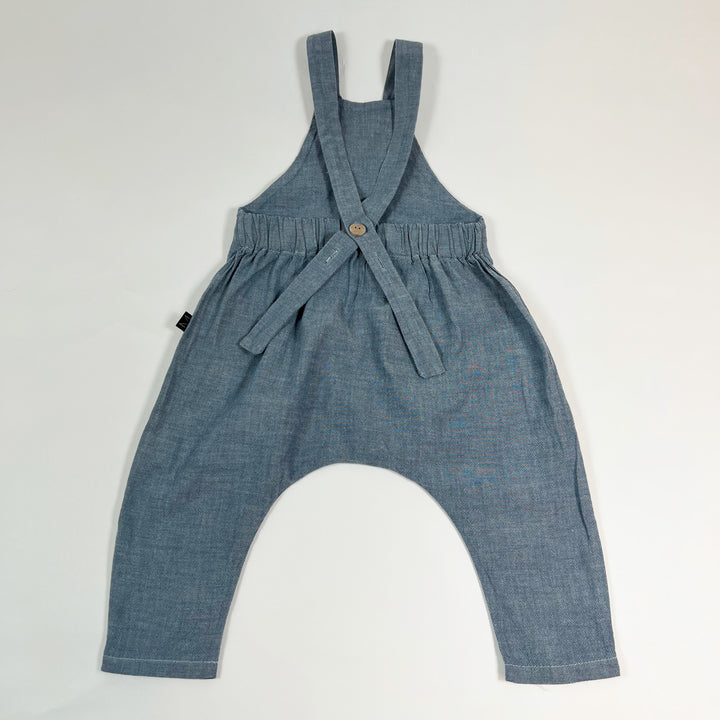 Monkind blaue Latzhosen 6-12M