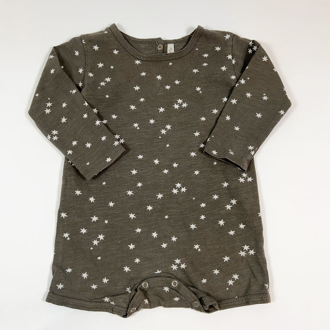 Rylee + Cru grey star onesie 12-18M