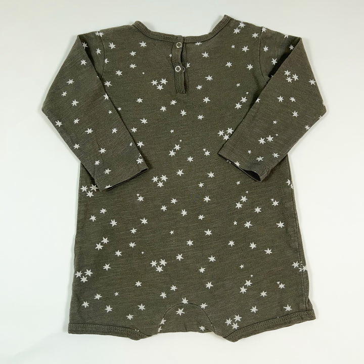 Rylee + Cru grey star onesie 12-18M