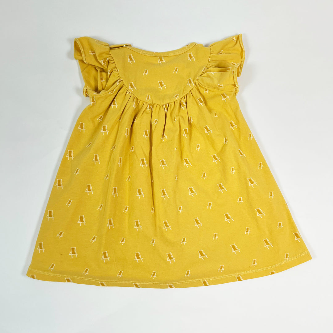 Müsli by Green Cotton gelbes Sommerkleid 12-18M/80cm