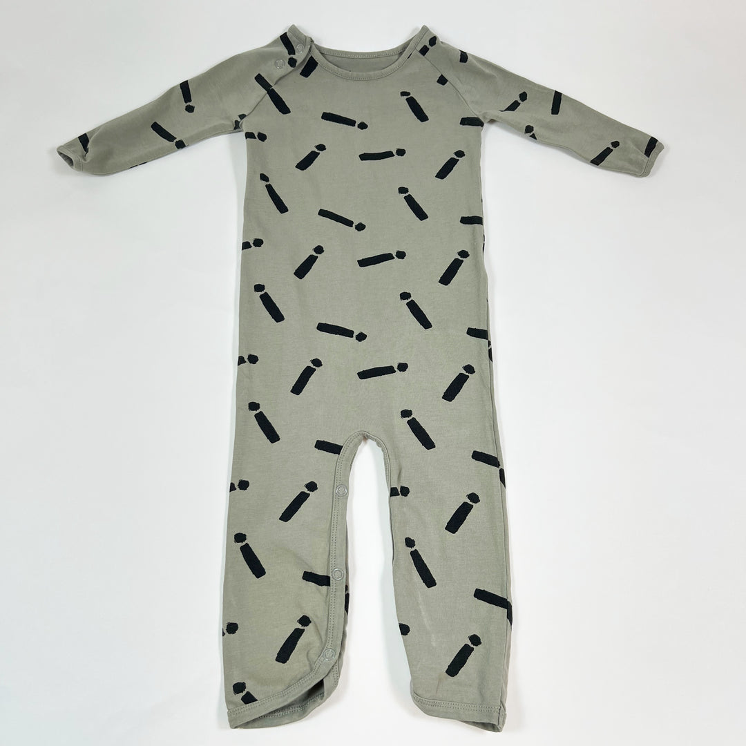 Iglo + Indi greige exlamation mark pyjama 56-62/1-6M