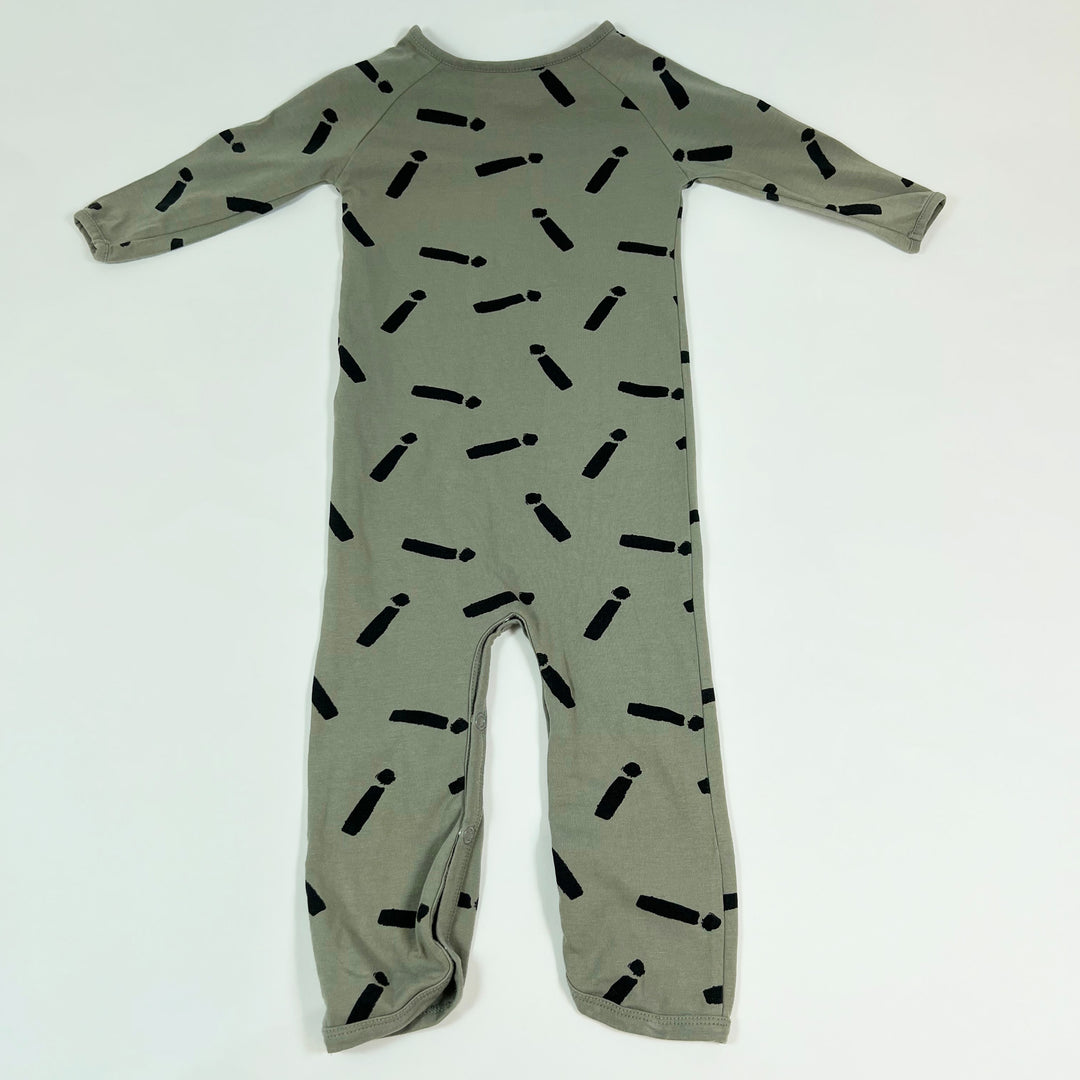 Iglo + Indi grauer Ausrufezeichen-Pyjama 56-62/1-6M