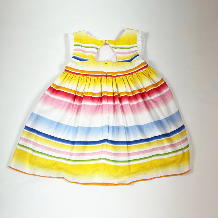 Mayoral multi-coloured striped dress 9M/74