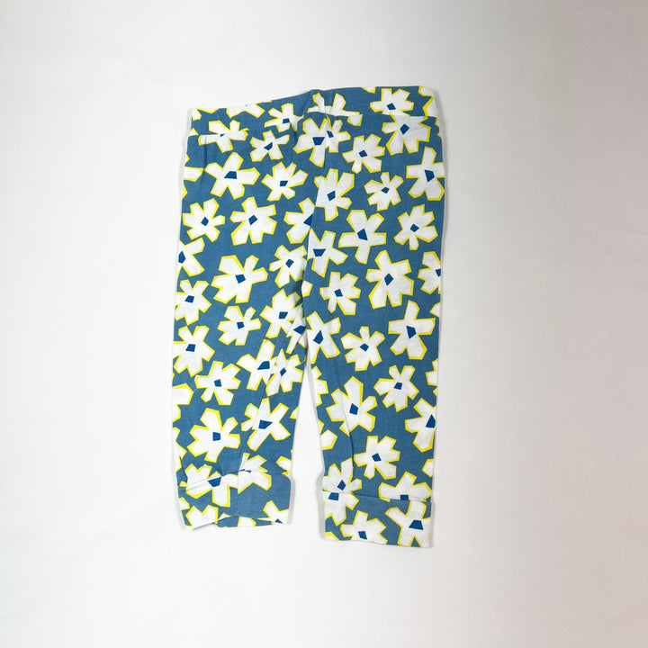 Stella McCartney Kids blue floral leggings 9M