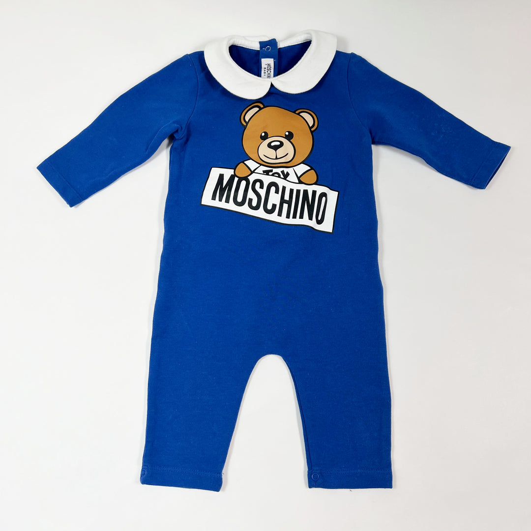 Moschino blue bear jumpsuit 3-6M/60