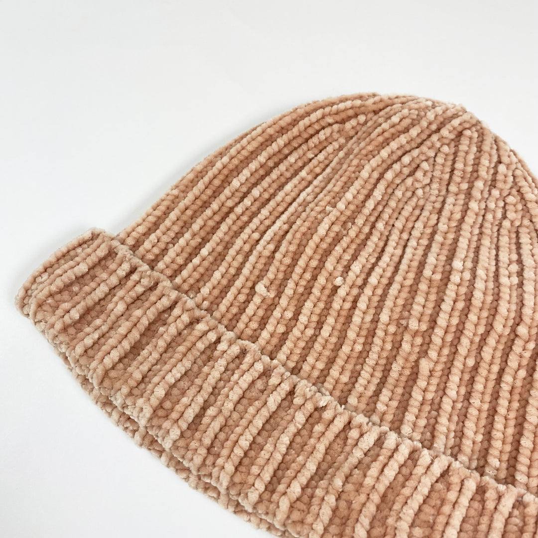 Rylee + Cru vintage pink beanie 2-4Y