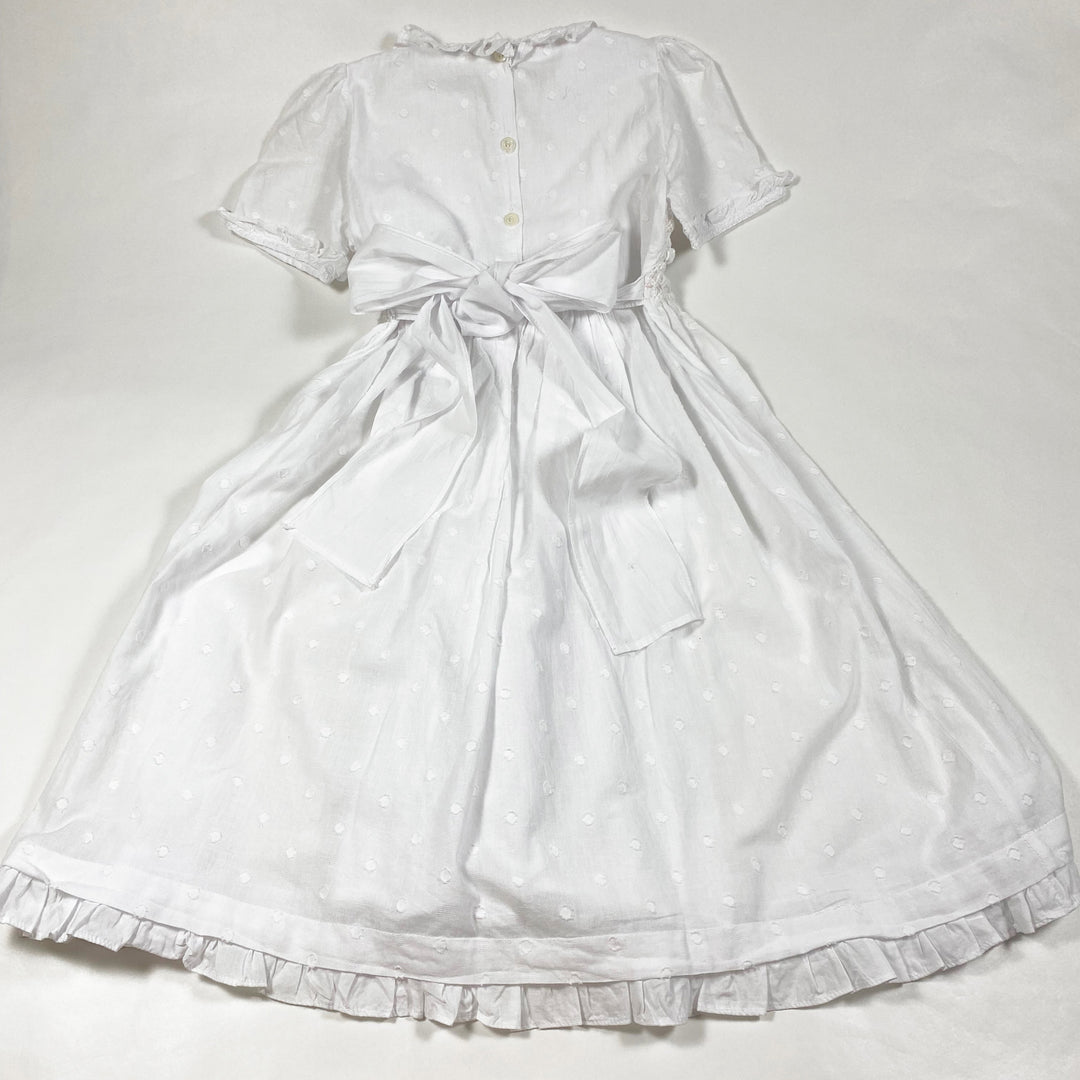 Te como a besos weisses gesmoktes Kleid 6Y