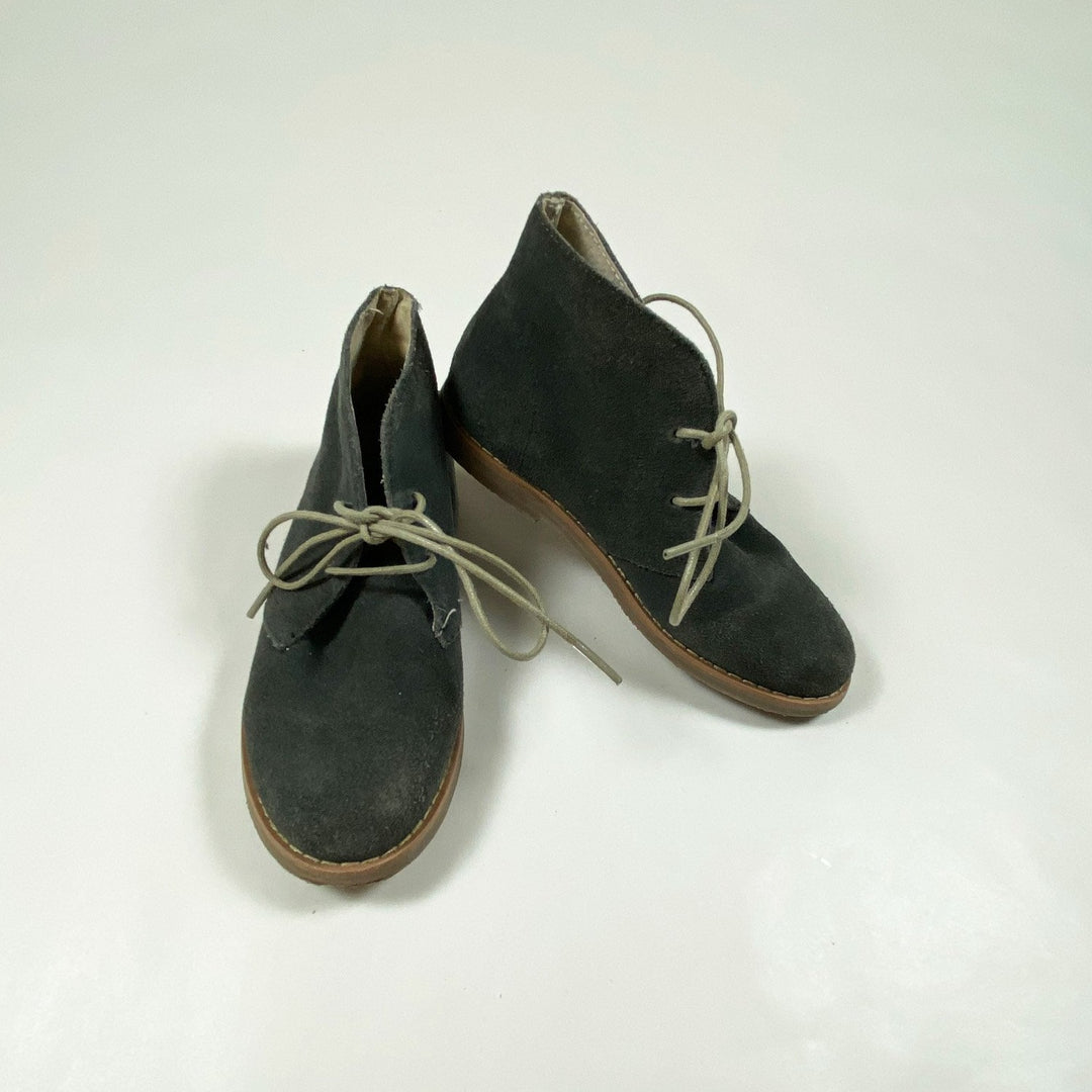 Unknown anthracite leather shoes 31